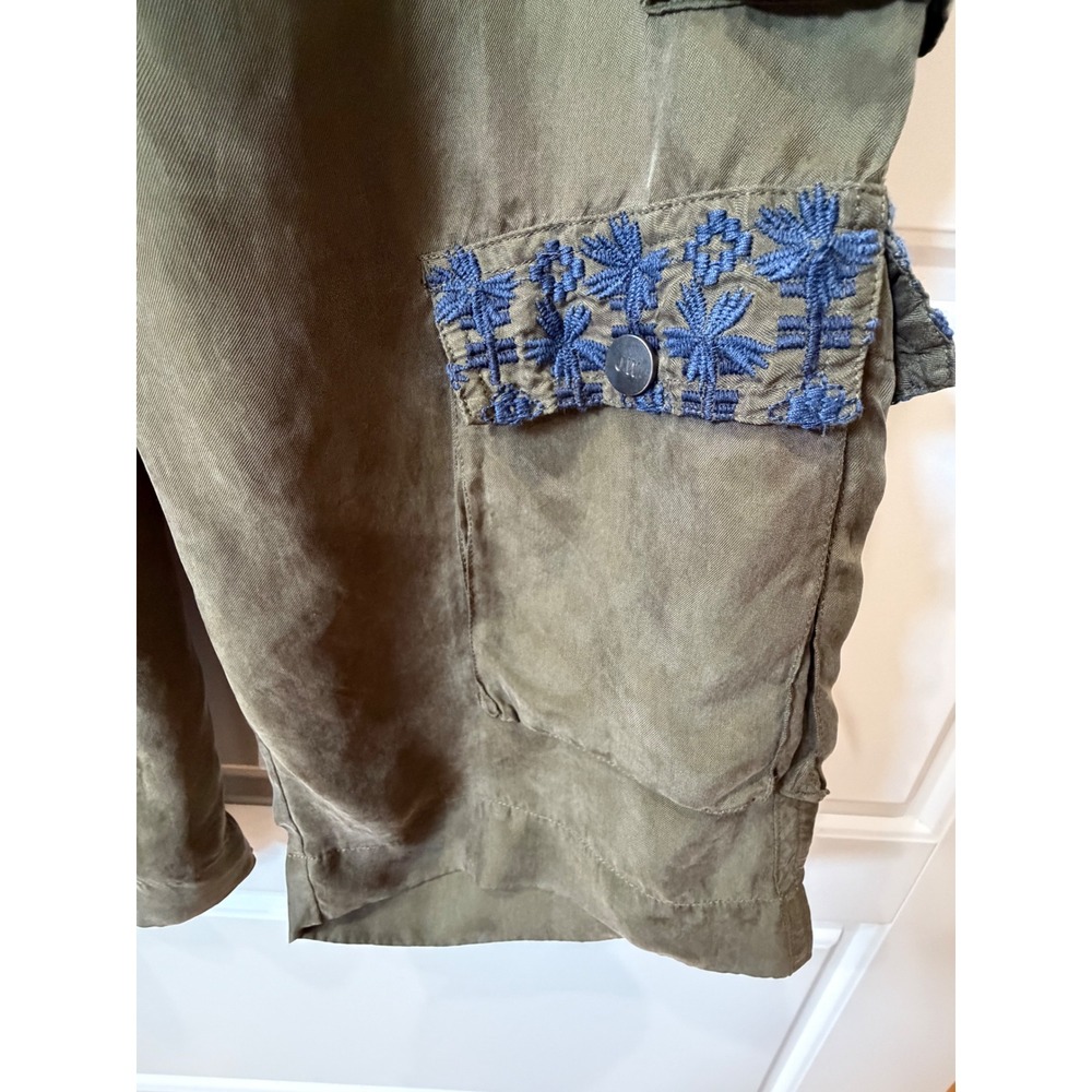Johnny Was Karlie Jones Cargo Pants Size Small Boho Utility Fairy Grunge - Picture 6 of 12